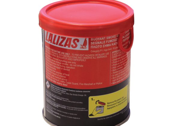 LALIZAS Buoyant Orange Smoke Signal SOLAS/MED