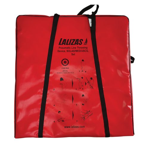 LALIZAS Pneumatic Line Throwing Appliance SOLAS/MED/USCG Set