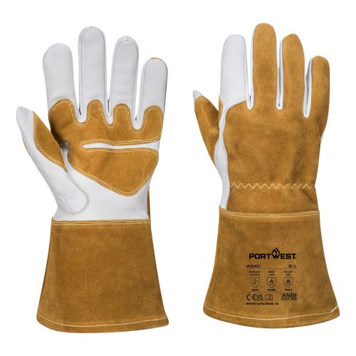 Portwest A540 MIG Welders 320 Grain Leather Gauntlet