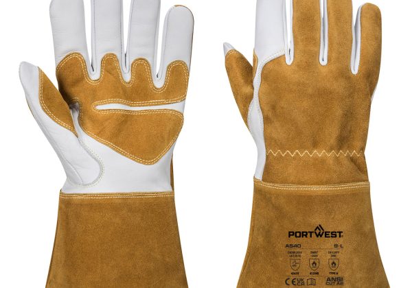 Portwest A540 MIG Welders 320 Grain Leather Gauntlet